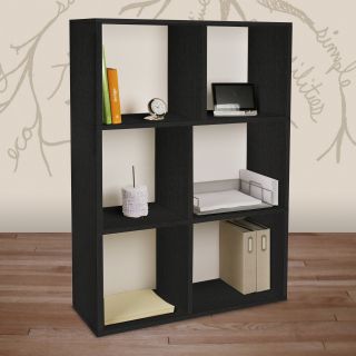 Way Basics Tribeca Bookcase   Black   Bookcases