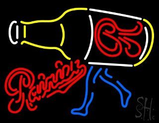 Rainier Beer Wild Rainer Running Motion Outdoor Neon Sign 24" Tall x 31" Wide x 3.5" Deep  Business And Store Signs 
