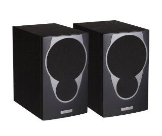 Mission Audio MX 1 BLK 2 Way Reflex Bookshelf Speakers (Black, 2) (Discontinued by Manufacturer) Electronics