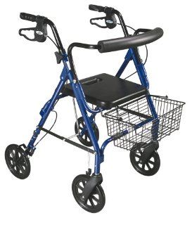 Drive Medical D Lite Rollator, Blue Health & Personal Care