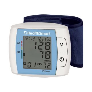 HealthSmart Standard Automatic Wrist Digital Blood Pressure Monitor   Monitors and Scales