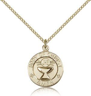 St. Christopher Medals   Gold Filled St. Christopher Pendant Including 18 Inch Necklace Jewelry