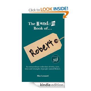 The Random Book ofRobert eBook Max Leonard Kindle Store