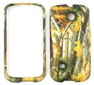 Huawei Ascend 2 M865 Camo / Camouflage Hunter Series, w/ Big Branch Hard Case/Cover/Faceplate/Snap On/Housing/Protector Cell Phones & Accessories