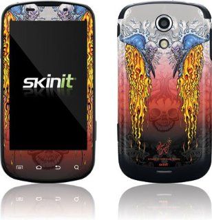 Skull Art   Skull & Flames   Samsung Epic 4G   Sprint   Skinit Skin Electronics