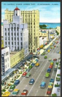 McCrory's Wilson Chase Central Ave St Pete postcard 50s Entertainment Collectibles