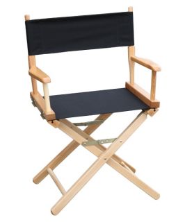 Gold Medal 18 in. Commercial Standard Height Directors Chair   Directors Chairs
