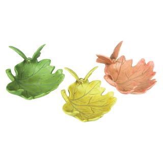 Elk Lighting 3H in. Brilliant Butterfly Dishes   Set of 3   Bowls & Trays