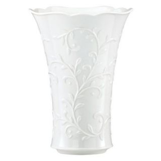 Lenox 9H in. Opal Inn Carved Vase   Table Vases