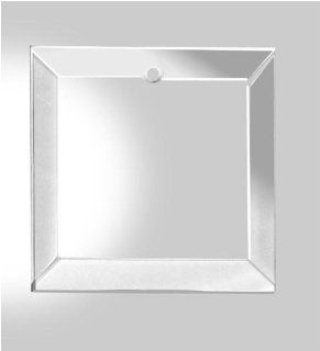 Suncatchers, Crystal Clear 4" Squares Are Ready To Decorate. (Lot of 6)   Display Stands