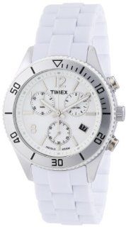 Timex Originals T2N868 White Sport Chronograph Watch at  Men's Watch store.