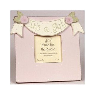 Non Personalized It's a Girl Picture Frame  Nursery Picture Frames  Baby