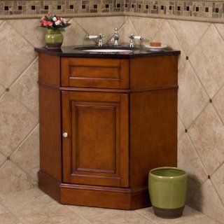 36" Bridgemill Corner Vanity   Undermount Sink     Bathroom Vanities  