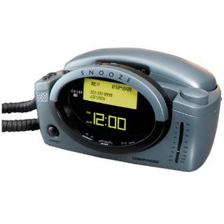 Conair CID400 Clock Radio Phone with Caller ID (Gray)  Telephone Products And Accessories  Electronics