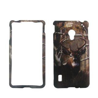 Lg Lucid 2 / Vs870 Camo Rt Buck Deer Tree Skin Hard Case/cover/faceplate/snap On/housing/protector Cell Phones & Accessories