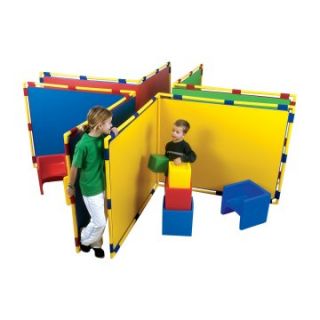 Children's Factory Big Screen Right Angle Room Divider   Learning Aids