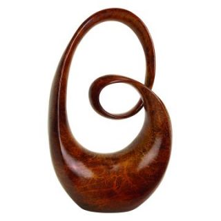 Aspire 24H in. Abstract Swirling Sculpture   Sculptures & Figurines