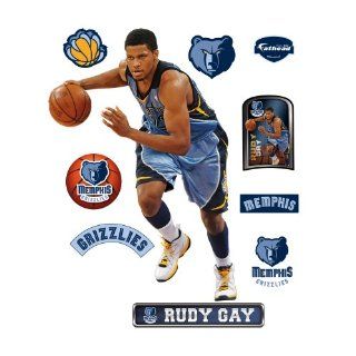 NBA Memphis Grizzlies Rudy Gay Wall Graphic  Sports Fan Wall Banners  Sports & Outdoors