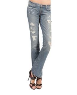 Abercrombie & Fitch Madison Flare Destroyed Jeans
