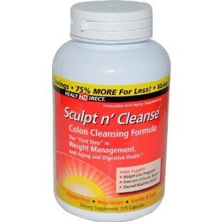 Health Direct   Sculpt N' Cleanse 175ct Colon Cleansing Formula, 175 capsules Health & Personal Care