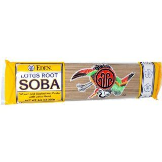 Eden Foods Lotus Root Soba Pasta    8.8 oz  Soba Noodles  Grocery & Gourmet Food