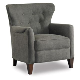 Sam Moore Knox Club Chair   Charcoal   Upholstered Club Chairs