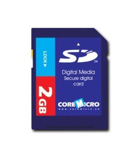 Core Micro 2 GB SD Flash Memory Card Hi Performance Computers & Accessories