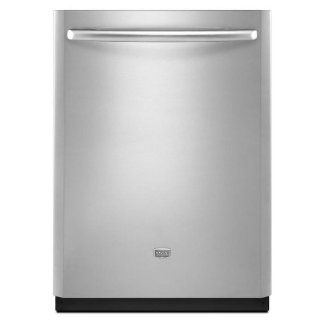 Maytag 23.875 Inch Built In Dishwasher (Color Stainless Steel) ENERGY STAR MDB7760AWS Appliances
