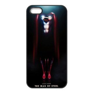 Customize Man of Steel TPU Case for Apple IPhone 5/5S Cell Phones & Accessories