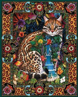 White Mountain Puzzles Tropical Cat Toys & Games