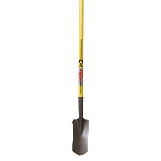 Nupla TS 3 E Ergo Power Trenching Shovel, 3" Curved Blade, Ergo Grip, 16 Gauge, 48" Long Handle