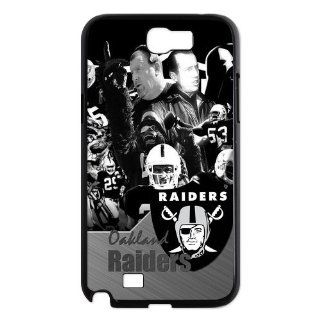 Diystore Custom New Style NFL Oakland Raiders Logo Cover Hard Plastic Samsung Galaxy Note 2 N7100 Case Electronics