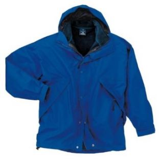 Port Authority 3 in 1 Jacket, Royal/Navy, Medium at  Mens Clothing store Outerwear
