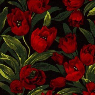 Michael Miller fabric Baby Tulips tulips flower (per 0.5 yard multiple)