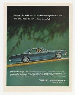 1965 Olds Oldsmobile Jetstar 88 Rocket Action Print Ad (19432)  