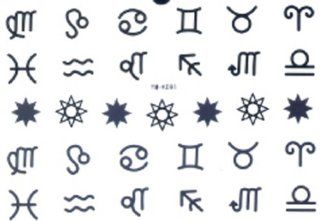 GGSELL GGSELL LATEST new product hot selling waterproof and fashionable Black alphabetic characters tattoo stickers  Body Paint Makeup  Beauty