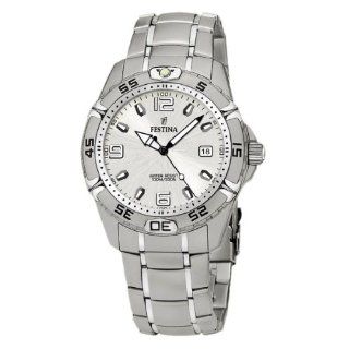 Festina Men's Estuche F16170/1 Silver Stainless Steel Quartz Watch with Silver Dial Festina Watches