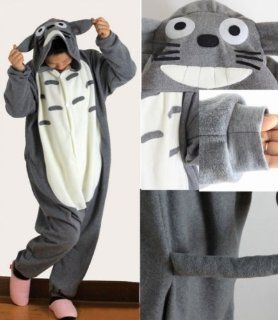 2013 New Hayao Miyazaki Totoro Clothes Gray Piece Pajamas Leisure Activities Costumes (L)  Infant And Toddler Apparel  Baby