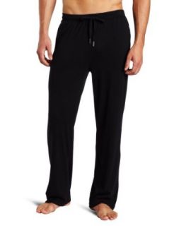 American Essentials Men's Sleepwear Drawstring Pant, Black, Large at  Mens Clothing store Pajama Bottoms