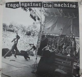 RAGE AGAINST THE MACHINE   BLACK & WHITE ON STAGE 24x24 POSTER P102  Other Products  