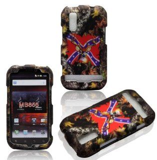 2D Camo Flag Stem Motorola Electrify, Photon 4G MB855 Case Cover Phone Snap on Cover Case Faceplates Cell Phones & Accessories