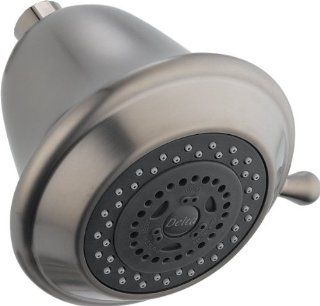 Delta Faucet RP43381SS Universal Showering Components, Touch Clean 5 Setting Showerhead, Stainless   Hand Held Showerheads  