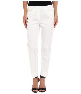 Jones New York Crop Trouser Womens Casual Pants (White)
