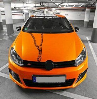 Auto Car Decals Zipper for Hood Decor Removable Stylish Sticker Unique Design Any Vehicle   Wall Murals  