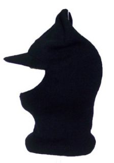 Best Winter Hats Open Face Visor Ski Mask (One Size)   Black at  Mens Clothing store