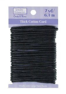Sulyn Thick Cotton Cord, Black