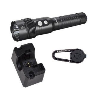 FENIX RC15 Rechargeable 860 Lumen Cree XM L U2 LED Flashlight with Car / Home charger and Smith & Wesson CaraBeamer LED Clip Light. Electronics
