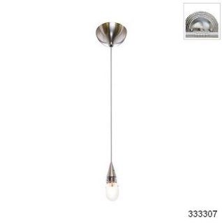 Access Lighting 901RT BS Alpha Collection Low Voltage Mini Pendant, Brushed Steel Finish   Ceiling Pendant Fixtures  