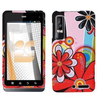 Daisy Pop Protector Case for Motorola DROID 3 XT862 Cell Phones & Accessories