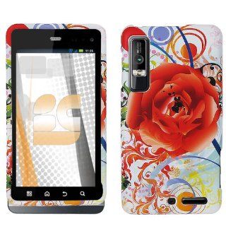 Red Rose Autumn Protector Case for Motorola DROID 3 XT862 Cell Phones & Accessories